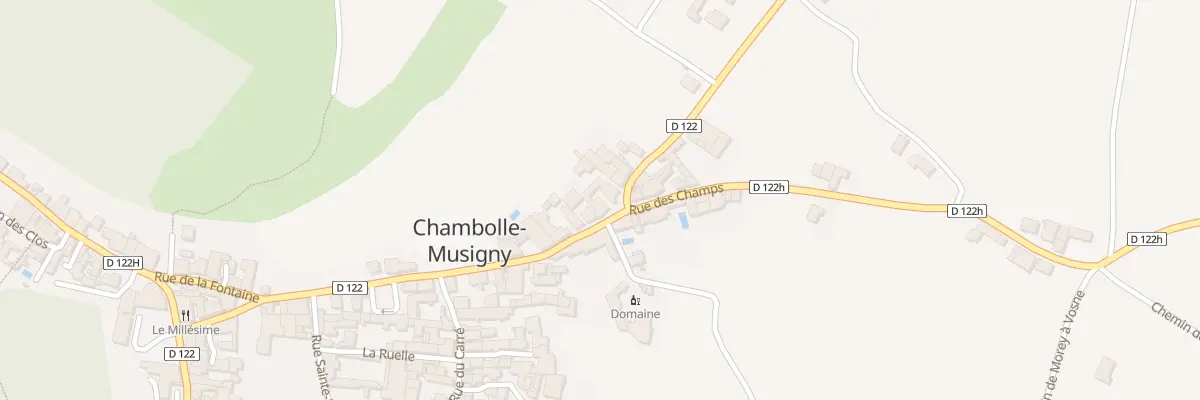 Plan du 27 Rue Caroline Aigle à Chambolle-Musigny