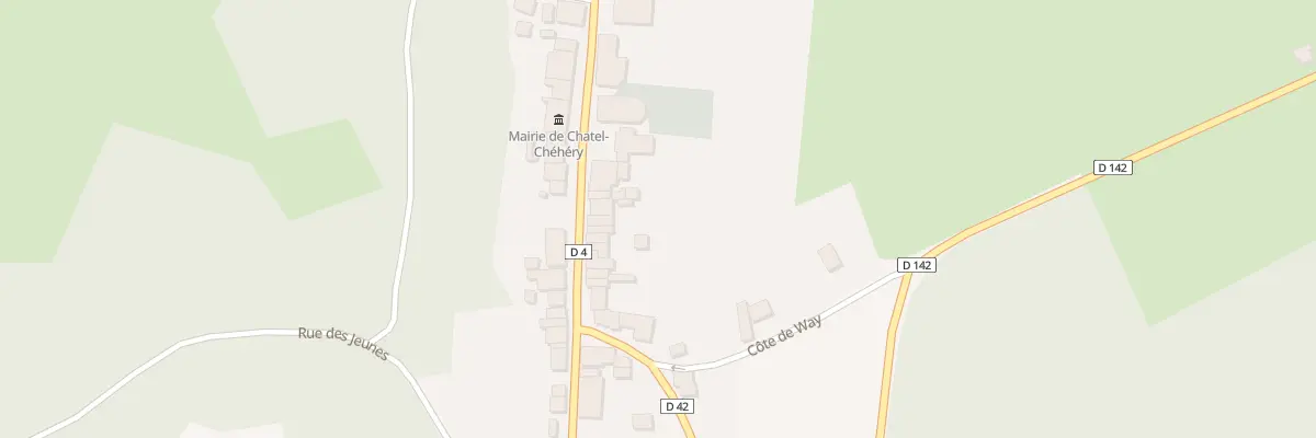 Plan du 13 Rue Laloy Chenet à Chatel-Chéhéry
