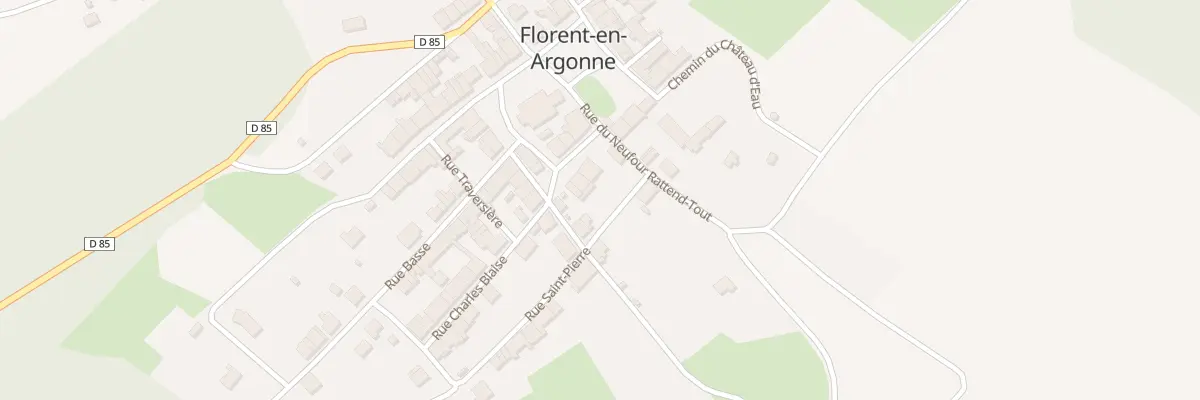 Plan du 5032 Le Village à Florent-en-Argonne