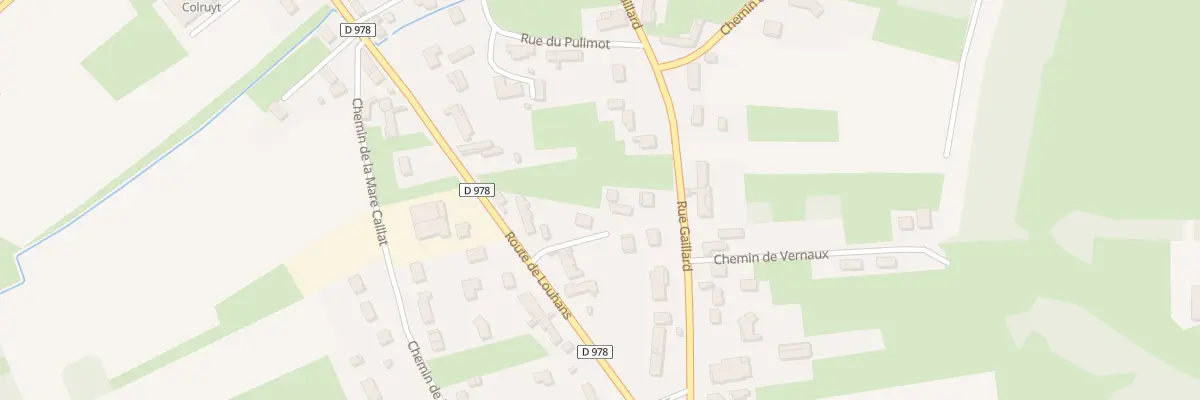 Plan du 11B Rue Gaillard à Ouroux-sur-Saône