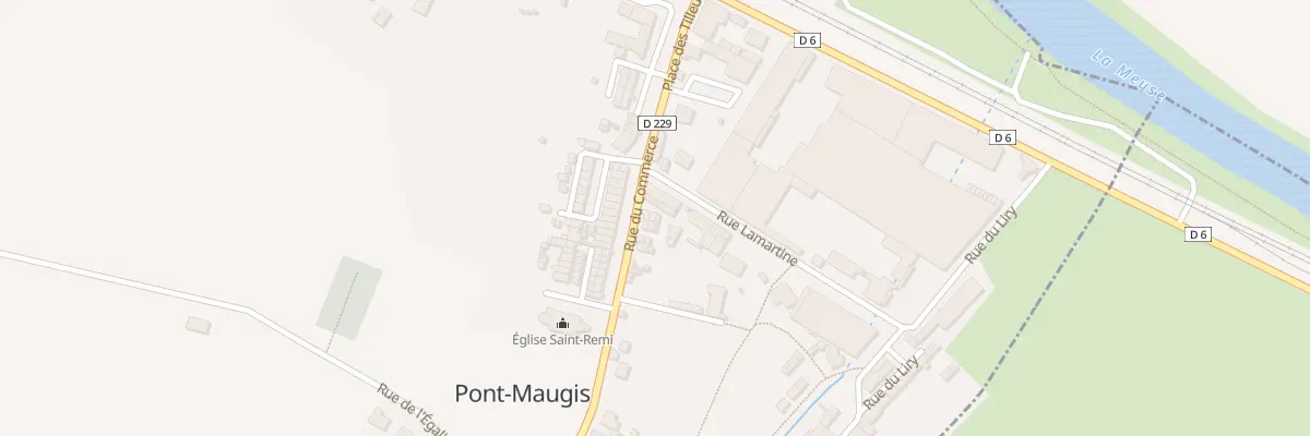 Plan du 9 Rue du Commerce à Noyers-Pont-Maugis