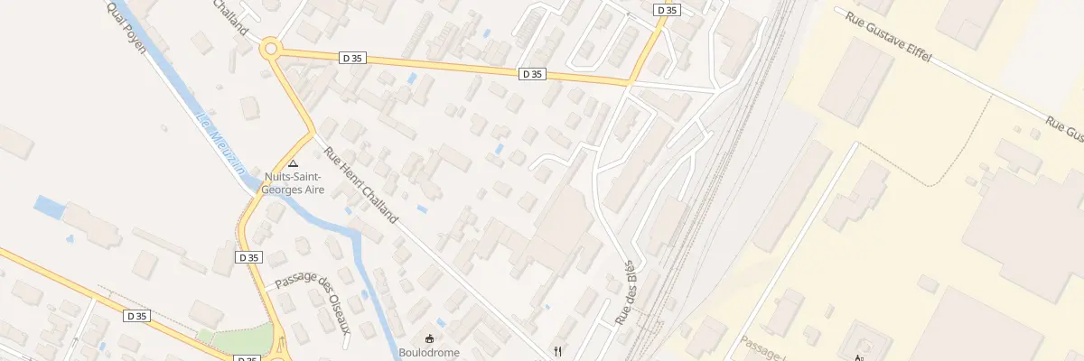 Plan du 40J Rue des Blés à Nuits-Saint-Georges