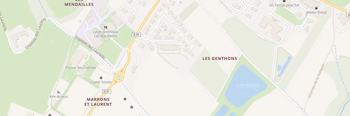 Plan du 18 Imp Mesanges à Châteauneuf-de-Galaure
