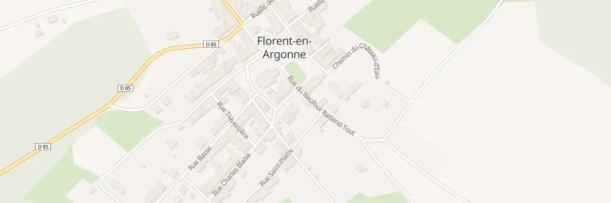 Plan du 5034 Rue du Neufour à Florent-en-Argonne