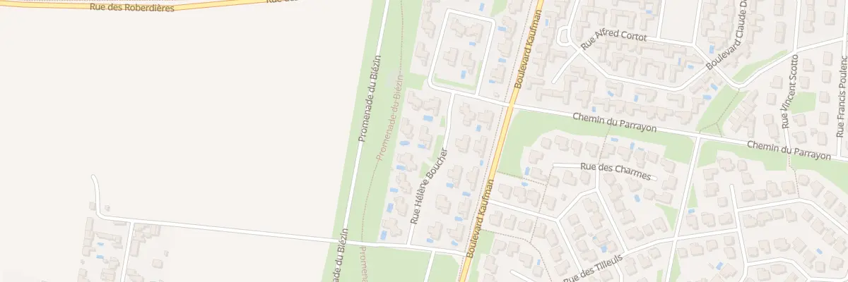 Plan du 26 Rue Hélène Boucher à Chassieu