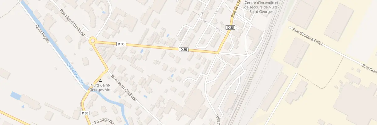 Plan du 28 Rue des Seuillets à Nuits-Saint-Georges