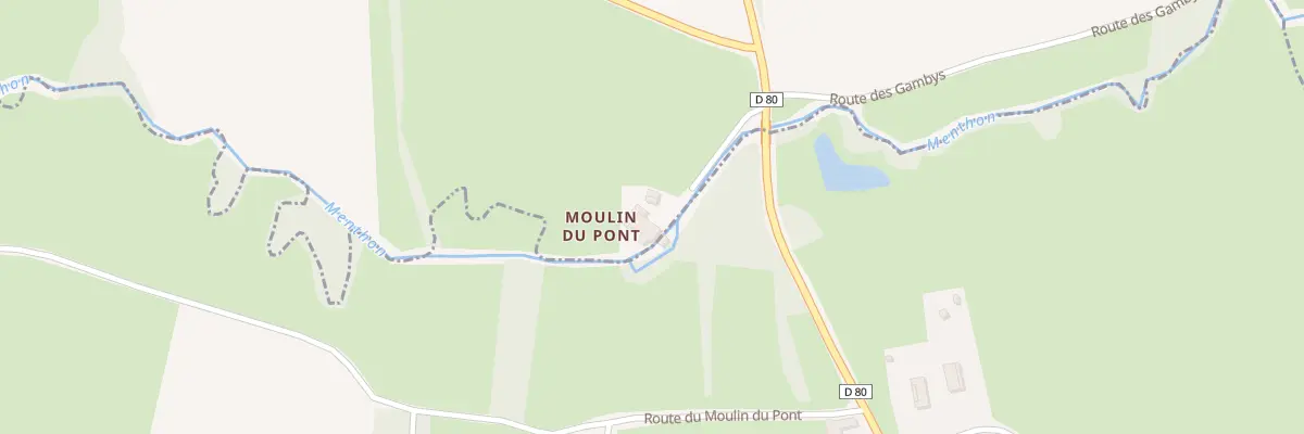 Plan du 2430 Rte de Vonnas à Saint-Cyr-sur-Menthon