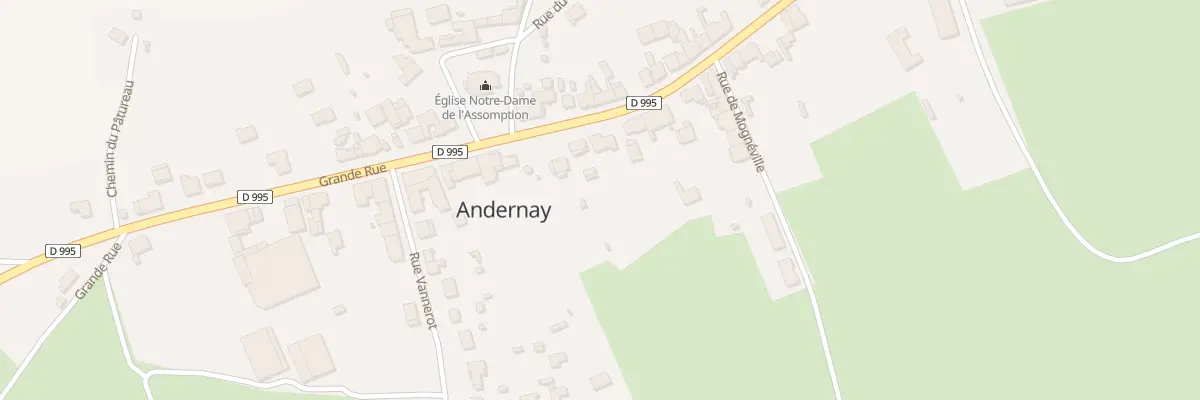 Plan du 37 Gr Grande Rue à Andernay