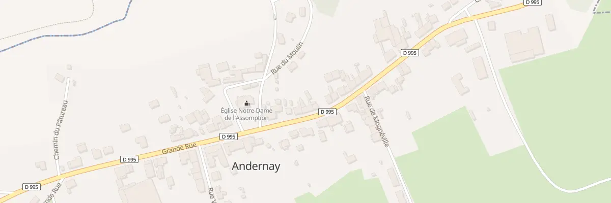 Plan du 32 Gr Grande Rue à Andernay
