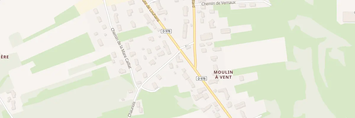 Plan du 40 Rte de Louhans à Ouroux-sur-Saône