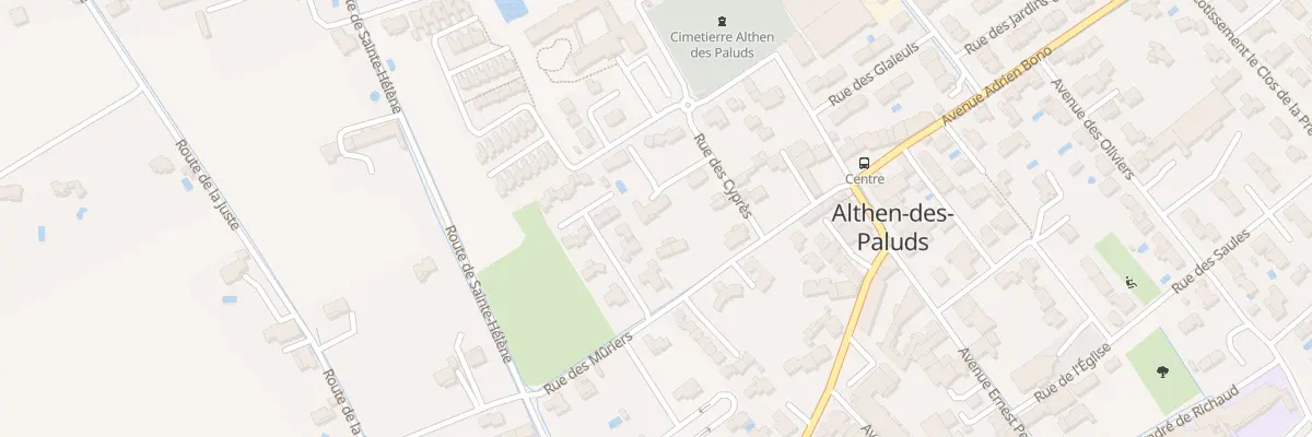Plan du 73 Rue des Cyprès à Althen-des-Paluds