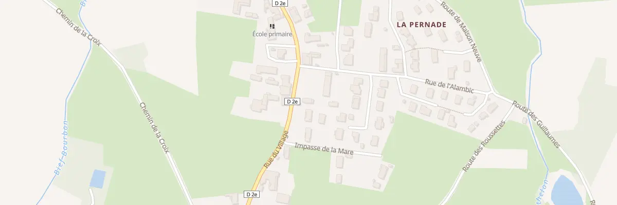 Plan du 617 Rue du Village à Saint-Julien-sur-Veyle