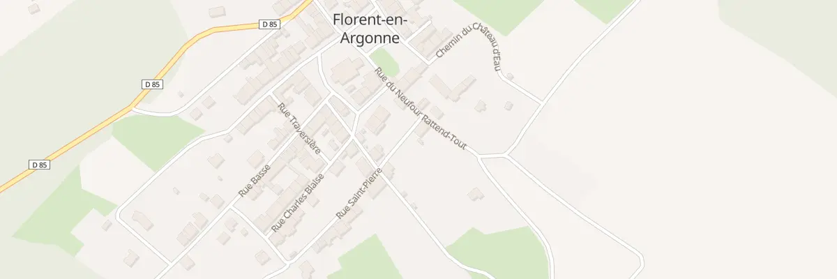 Plan du 5013 Le Village à Florent-en-Argonne