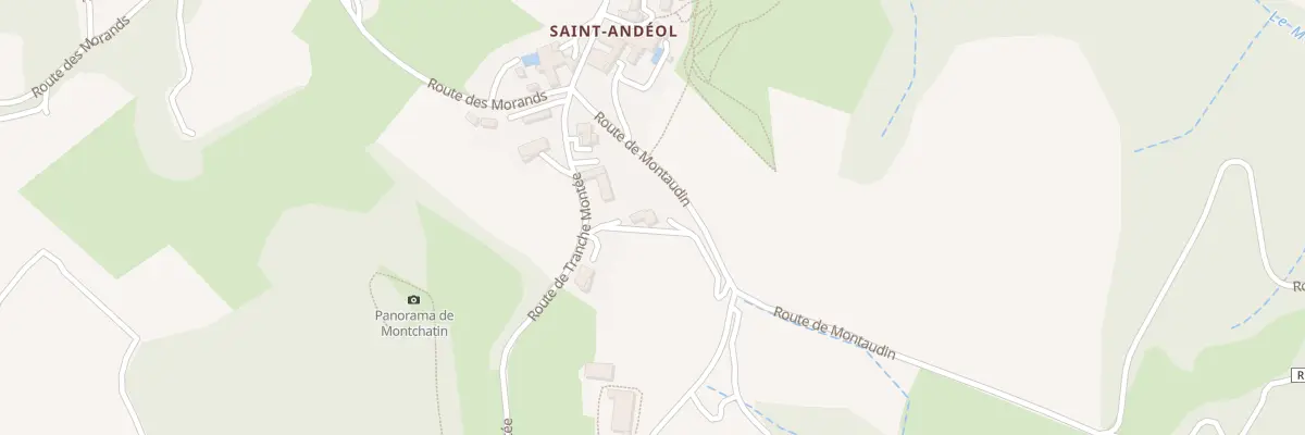 Plan du 105 Rte de Tranche Montée à Claveyson