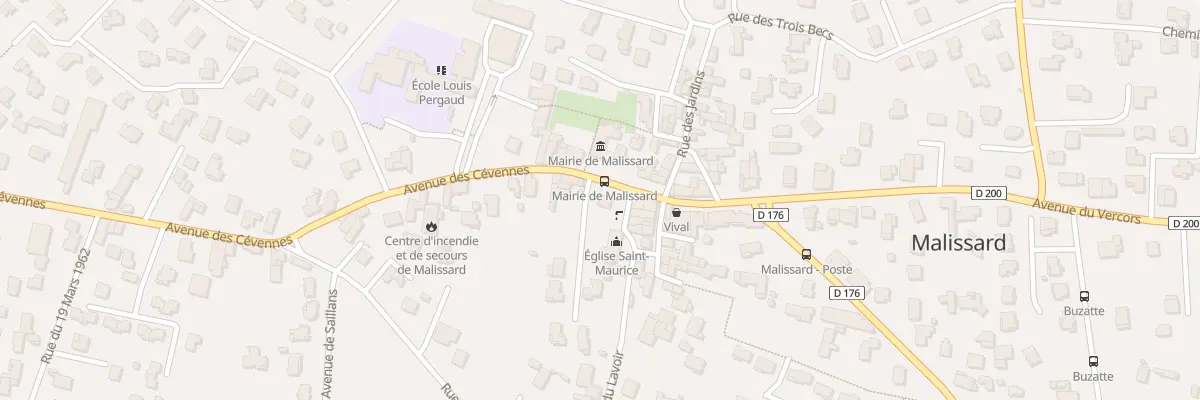 Plan du 4 Rue de l’Eglise à Malissard