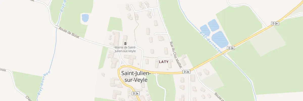 Plan du 3 Lot Laty 1 à Saint-Julien-sur-Veyle
