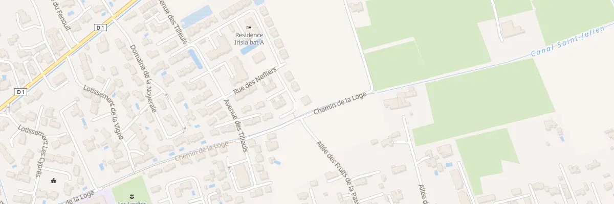Plan du 13 Imp des Pruniers à Caumont-sur-Durance