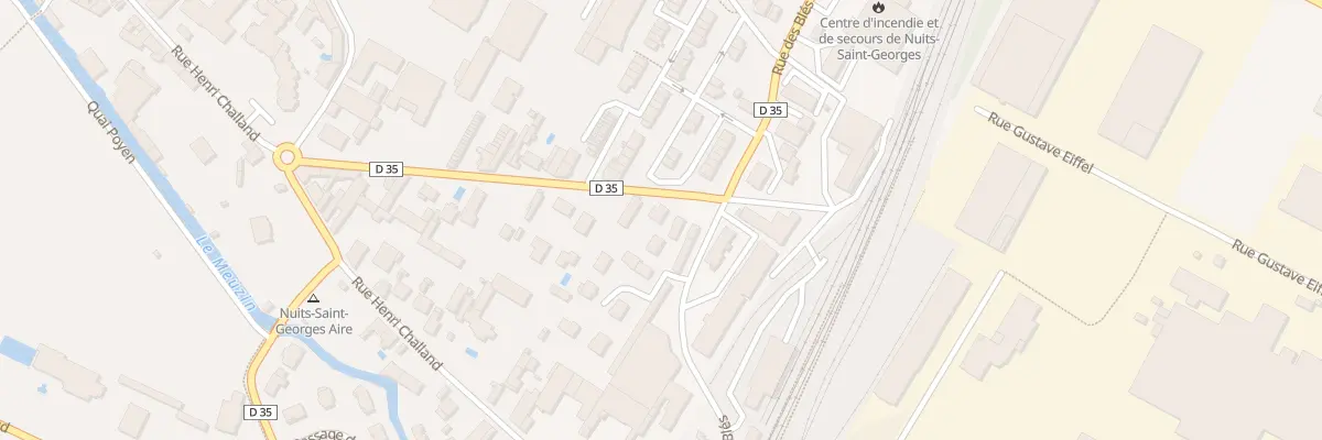 Plan du 30 Rue des Seuillets à Nuits-Saint-Georges