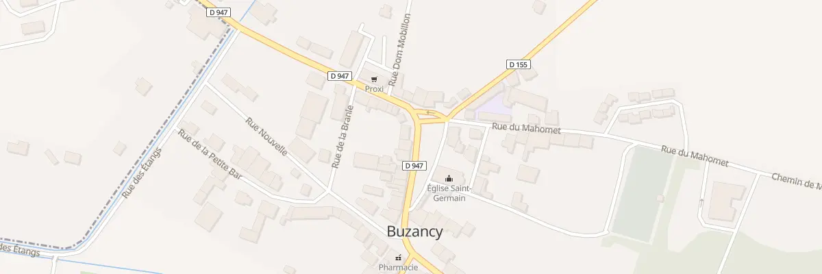 Plan du 19 Rue Charles Coffin à Buzancy