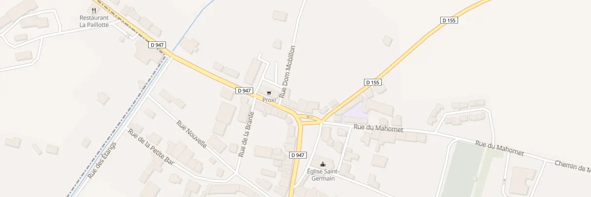 Plan du 8 Rue du Professeur Gilbert à Buzancy