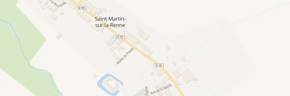 Plan du 6 Gr Grande Rue à Autreville-sur-la-Renne