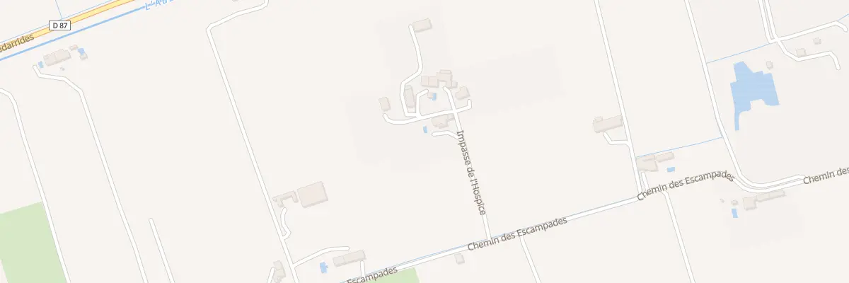 Plan du 131 Imp de l’Hospice à Monteux