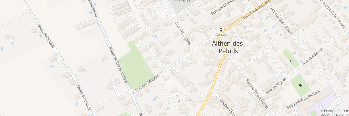 Plan du 122 Rue des Muriers à Althen-des-Paluds