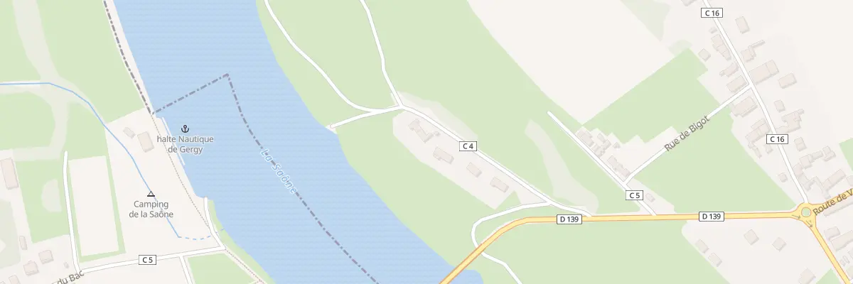 Plan du 7 Rue du Bac à Verjux