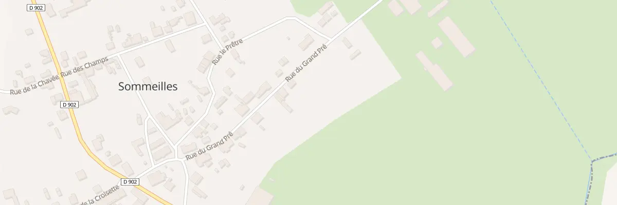 Plan du 18 Rue du Grand Pré à Sommeilles