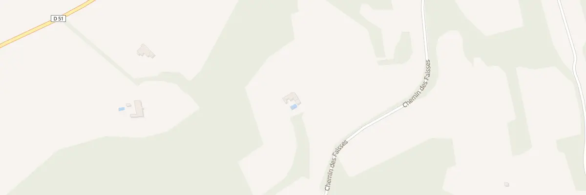 Plan du 5033 Les Faisses et Serre Blanc à Saint-Roman-de-Malegarde