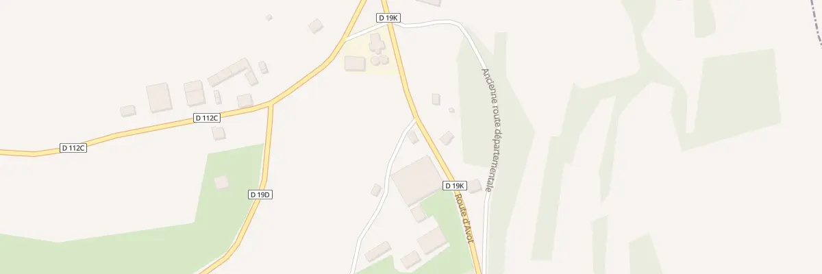 Plan du 2 Rte d’Avot à Fraignot-et-Vesvrotte