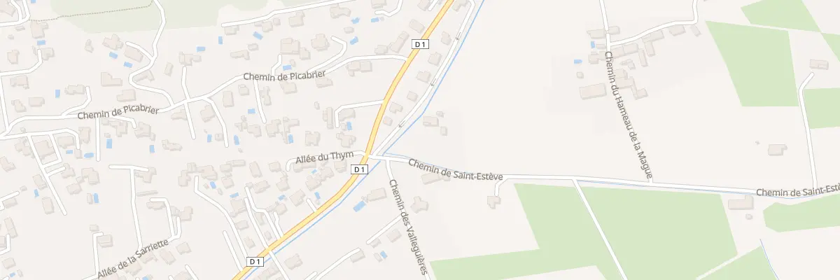 Plan du 5991 Chem de Saint-estève à Caumont-sur-Durance