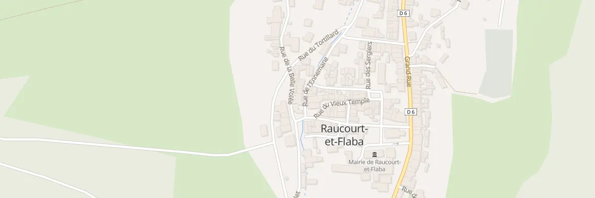 Plan du 4 Rue de l’Ennemane à Raucourt-et-Flaba