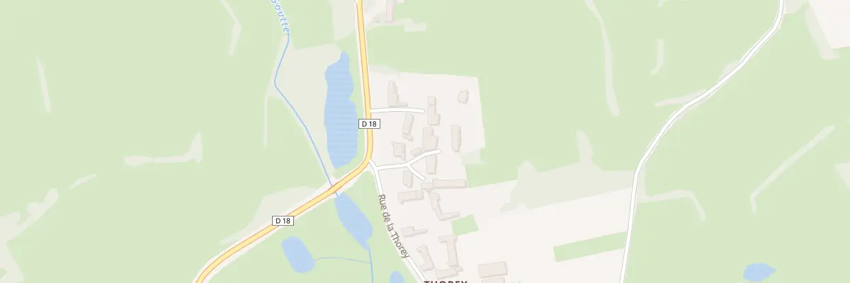 Plan du 1 Imp de Thorey à Saint-Germain-du-Plain