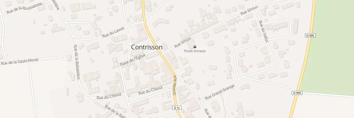 Plan du 123 Gr Grande Rue à Contrisson