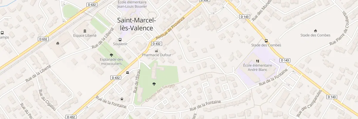 Plan du 13 All St Appolinaire à Saint-Marcel-lès-Valence