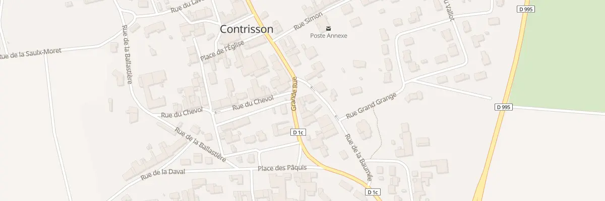 Plan du 189 Gr Grande Rue à Contrisson