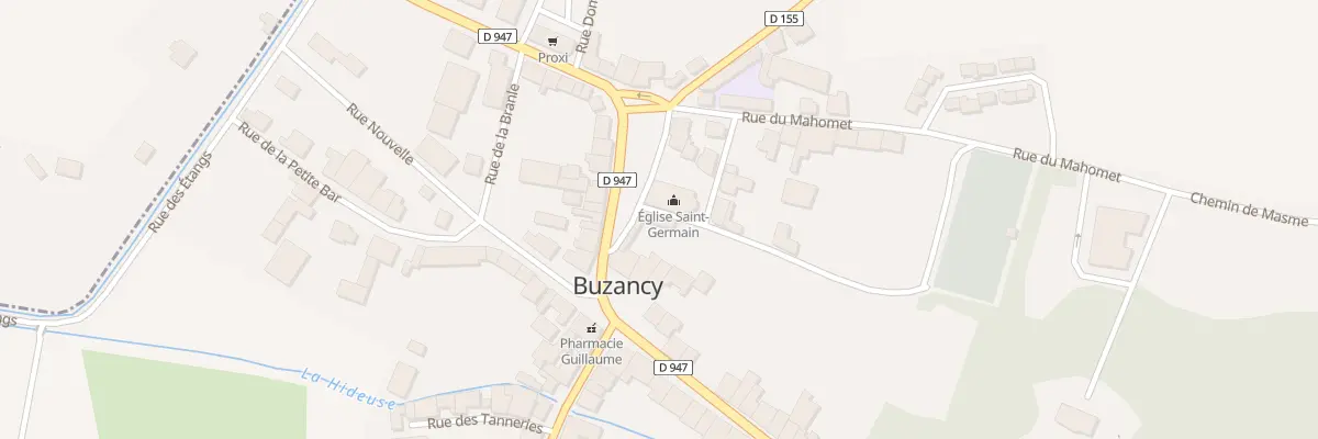 Plan du 5167 Le-Bourg-Est à Buzancy