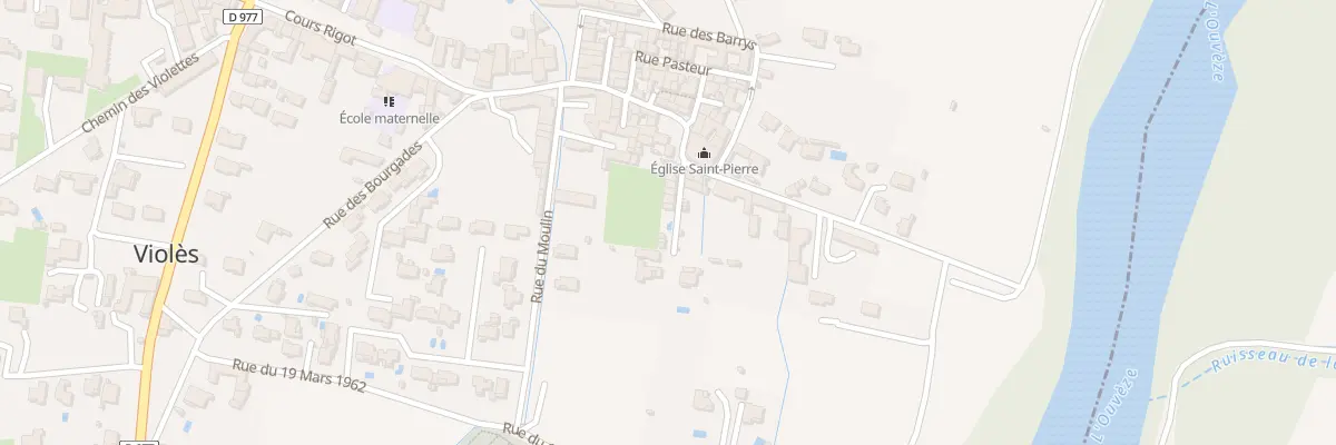 Plan du 5388 Village à Violès