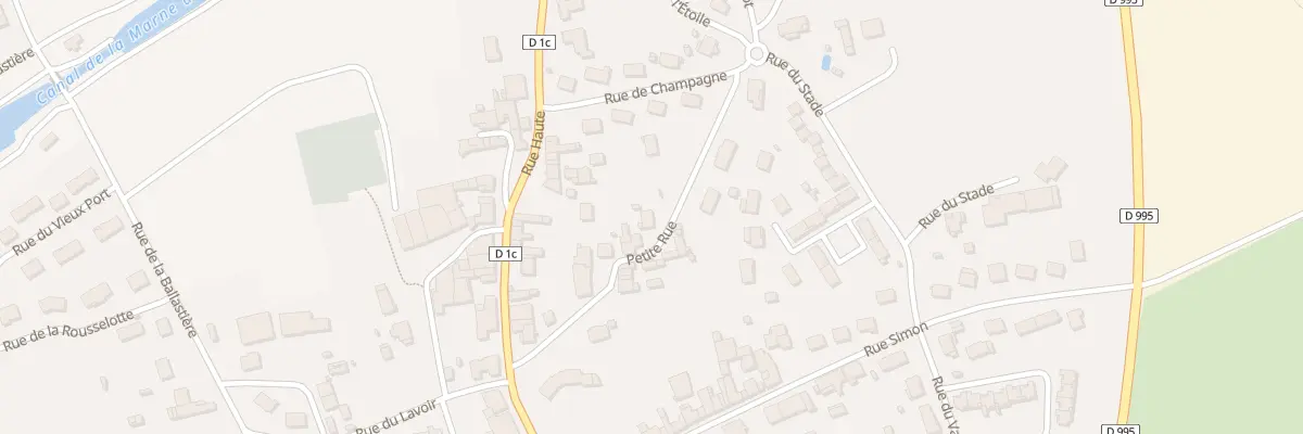 Plan du 165 Ptr Petite Rue à Contrisson