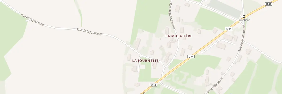 Plan du 140 Rue de la Journette à L’Abergement-de-Cuisery