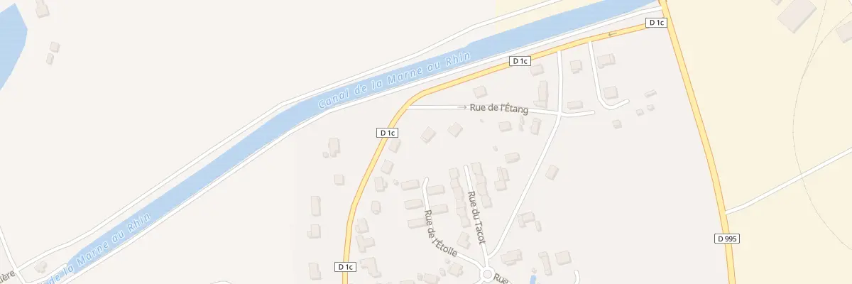 Plan du 428 Rue Haute à Contrisson