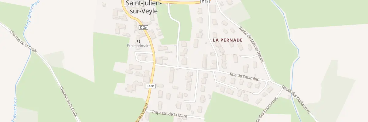 Plan du 167 Rue du Grand Frêne à Saint-Julien-sur-Veyle
