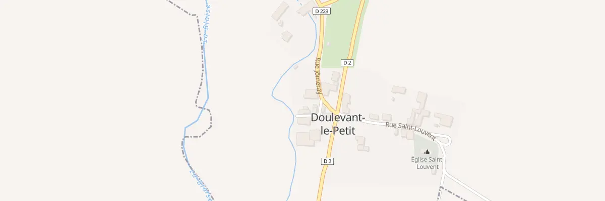 Plan du 3 Rue Jomeray à Doulevant-le-Petit