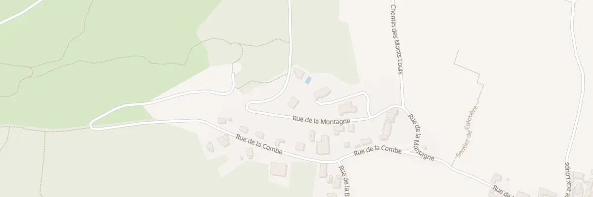 Plan du 26 Rue de la Montagne à Morey-Saint-Denis