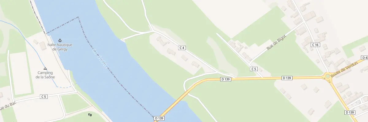 Plan du 3 Rue du Bac à Verjux