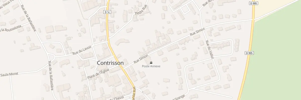 Plan du 101 Rue Simon à Contrisson