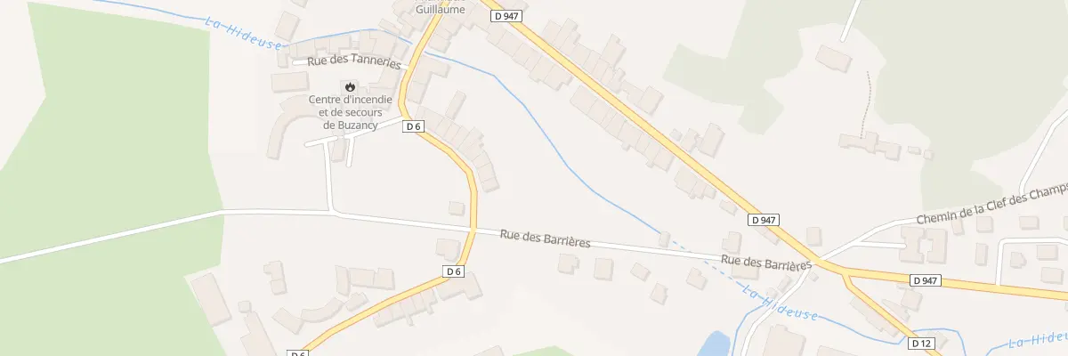 Plan du 23 Rue du Chateau à Buzancy