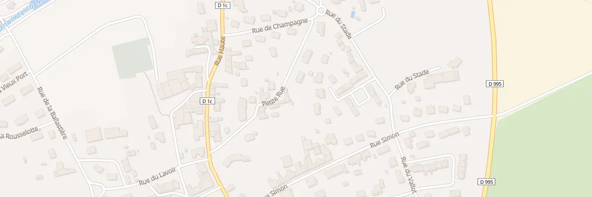 Plan du 152 Ptr Petite Rue à Contrisson