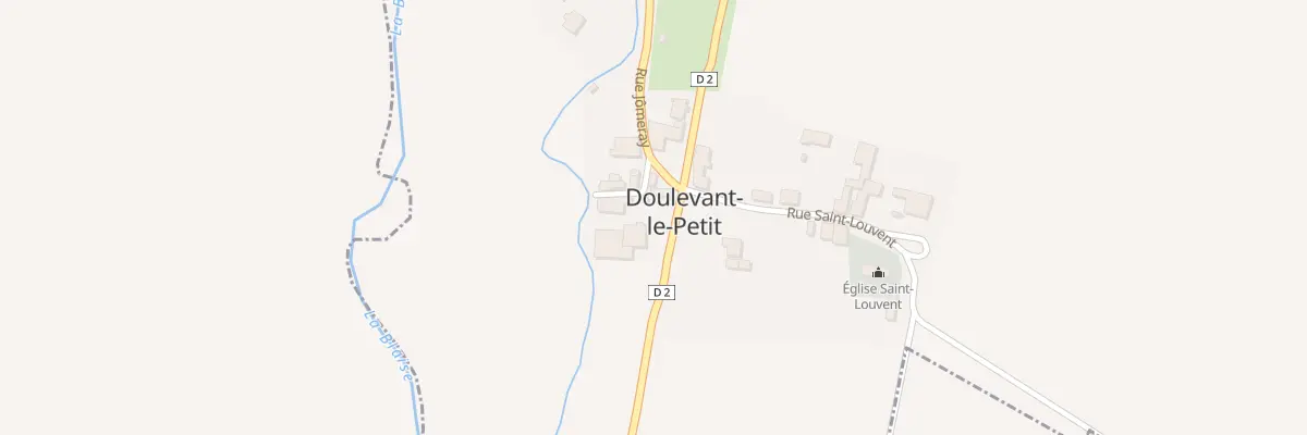 Plan du 5 Rue du General de Gaulle à Doulevant-le-Petit